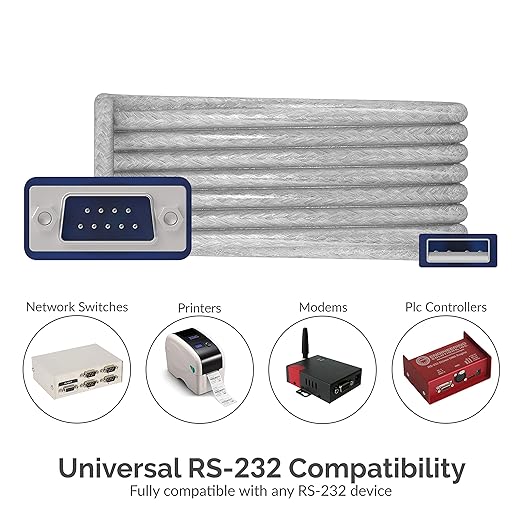 SABRENT USB 2.0 to Serial DB 9 RS 232 Converter Cable, Prolific Chipset - Image 4