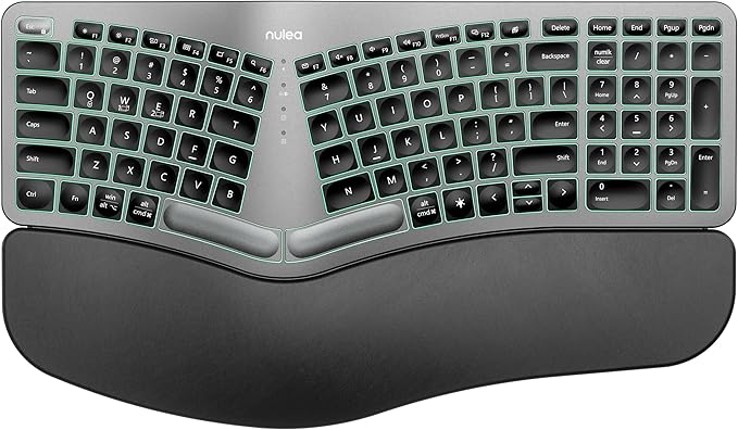 Nulea RT05 Wireless Ergonomic Keyboard, Split Keyboard by Nulea