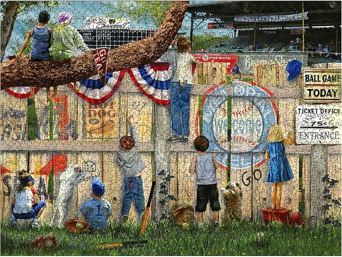 White Mountain in The Cheap Seats Jigsaw Puzzles - Image 3