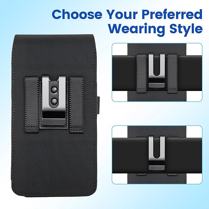 Mopaclle Extra Large Rugged Nylon Cell Phone Holster - Image 5