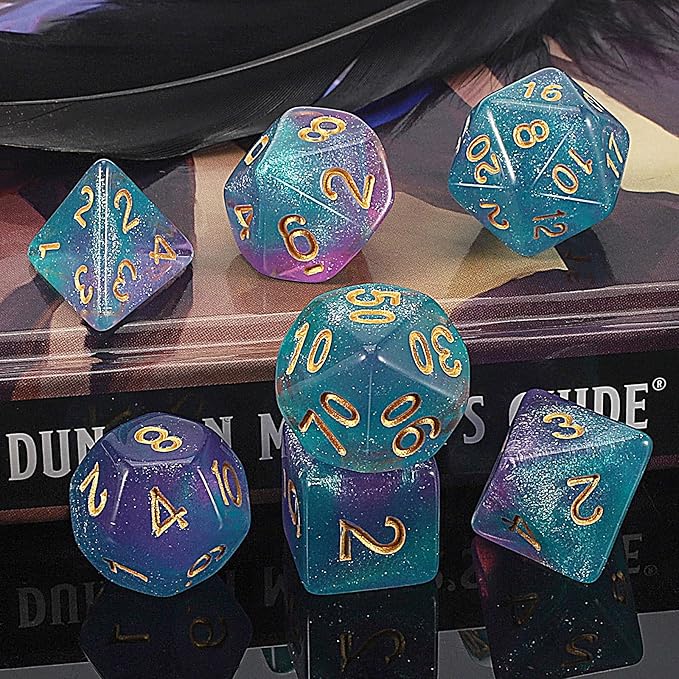QMAY DND Dice Set -D&D Polyhedral Dice - Image 4