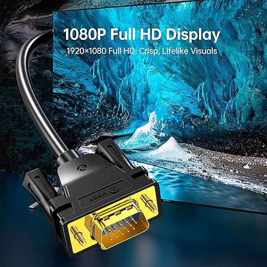 DVI to VGA Cable 6ft/1.8m - Image 2