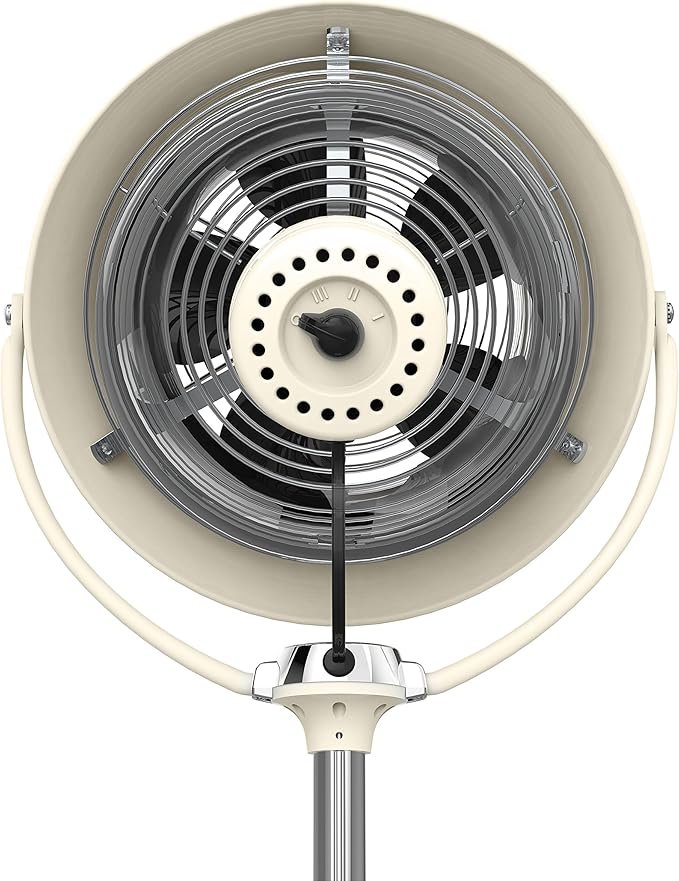Vornado VFAN™ Sr. Pedestal Vintage Fan Retro Metal Standing Air Circulator - Image 4