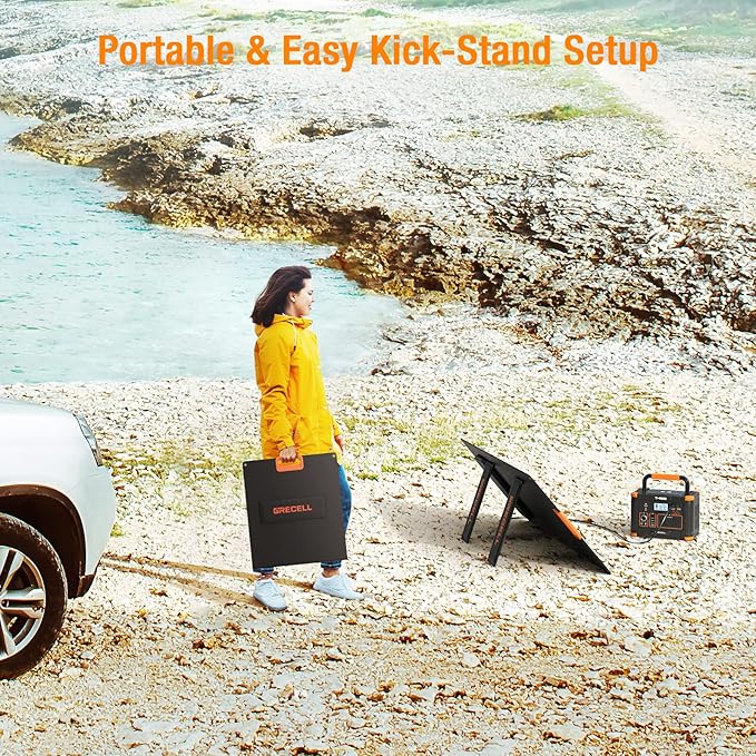 GRECELL 100W Portable Solar Panel - Image 5