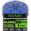 GearIT Cat 6 Ethernet Cable Pack by GEARit
