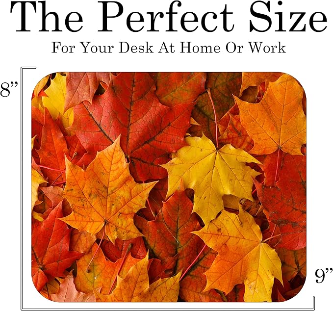 Fall Season Mouse Pad Mat Mousepad - Image 3
