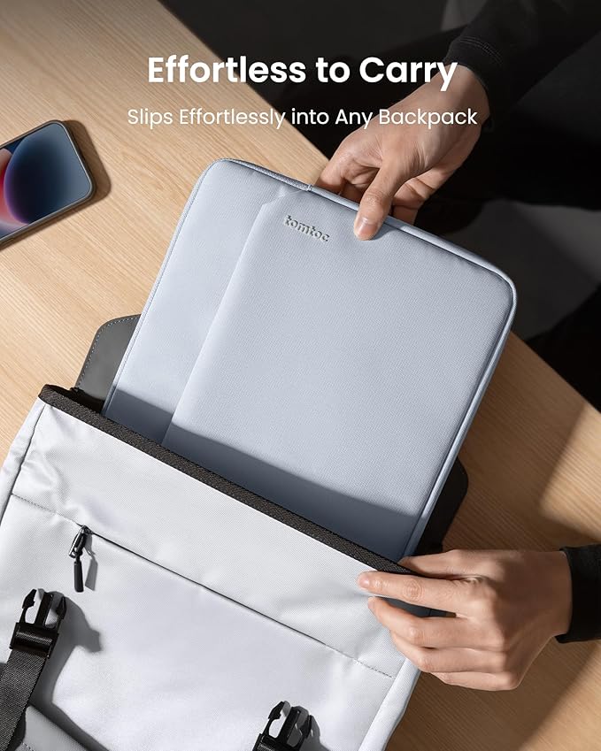 tomtoc Slim Laptop Sleeve for 14-inch MacBook Pro M4/M3/M2/M1 Pro/Max 2024-2021 - Image 2