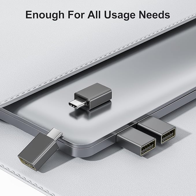 Elebase USB C to USB Adapter 4Pack, USBC Male to USB 3.0 Female MacBook Pro Air - Image 6