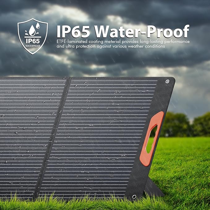 200W Portable Solar Panels for Power Station, 24% High Efficiency, 200 Watt - Image 7