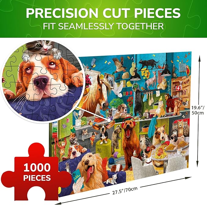 QUOKKA Jigsaw Puzzles 1000 Pieces - Image 3