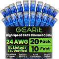 GearIT Cat 6 Ethernet Cable Pack by GEARit