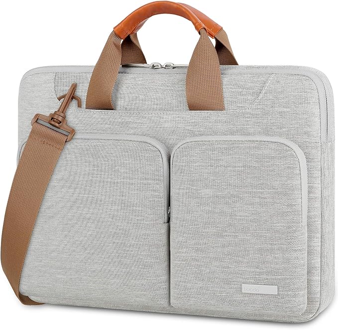 Lacdo 360° Protective Laptop Shoulder Bag, 14 Inch Laptop Sleeve Case by Lacdo