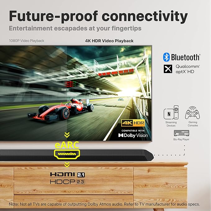 Nakamichi Shockwafe Ultra 9.2.4 Channel Dolby Atmos/DTS:X Soundbar - Image 8