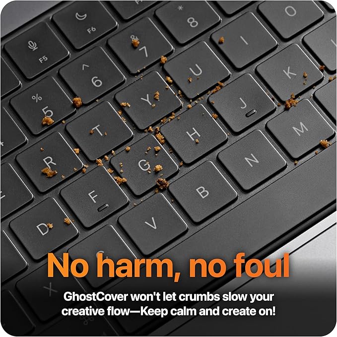 GhostCover Original Premium Ultra Thin Keyboard Cover Protector, Compatible - Image 4