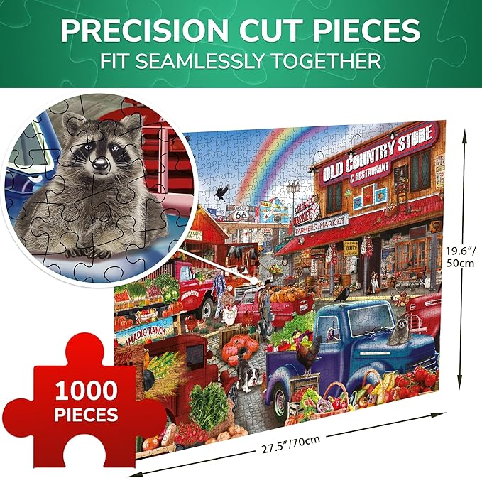 QUOKKA 1000 Pieces Puzzle for Adults and Up - Image 3