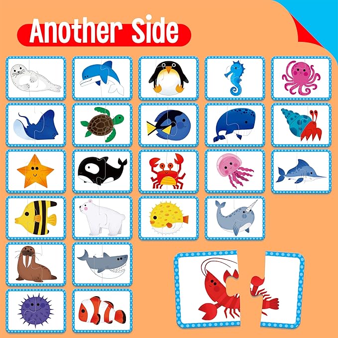 48 Animal Memory Matching Puzzles - Image 5