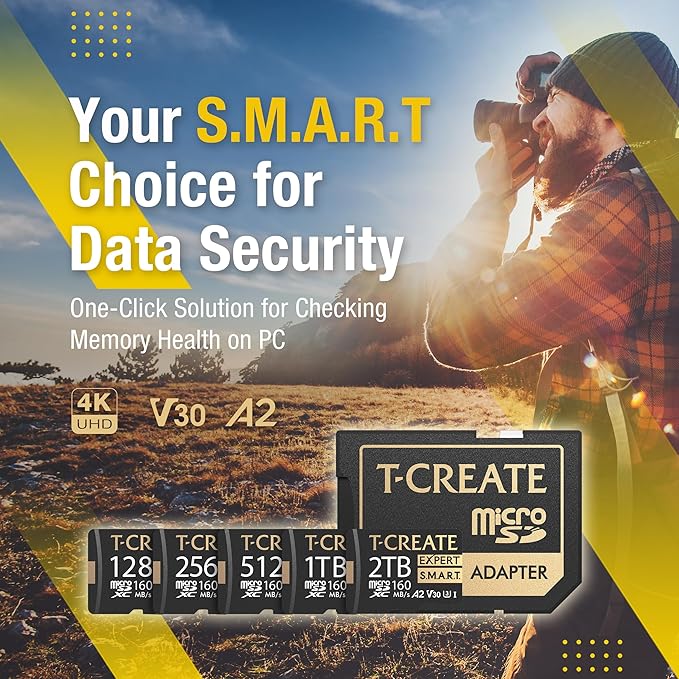 TEAMGROUP T-Create S.M.A.R.T A2 256GB Micro SDXC U3 V30 4K R/W Speed up to - Image 8