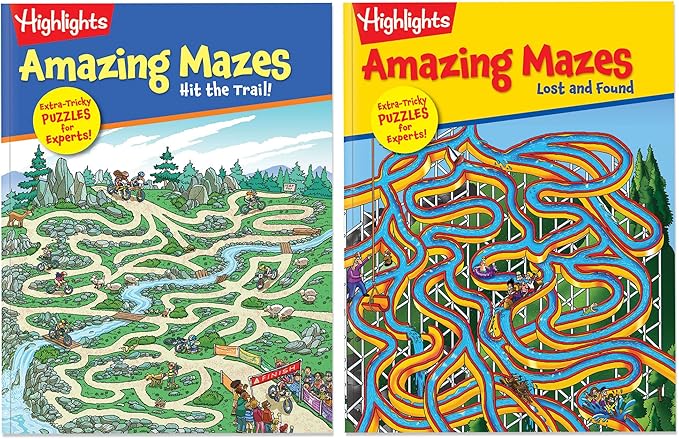 Highlights for Children Amazing Mazes Expert Maze Books for Kids Ages 6 and Up by Highlights