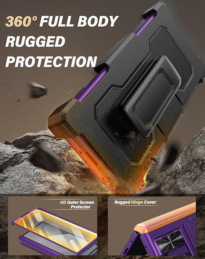 Vihibii for Samsung Galaxy Z Fold 6 Case Wallet - Image 7