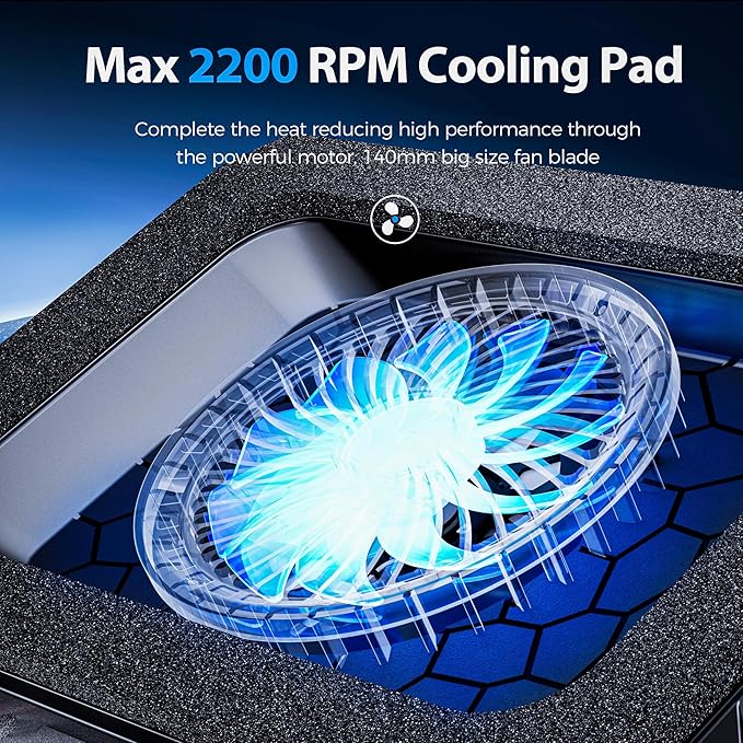 AICHESON Gaming Laptop Cooling Pad - Image 2