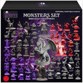 Fantasy Monsters & Bookish Dragon by WildspireMiniatures