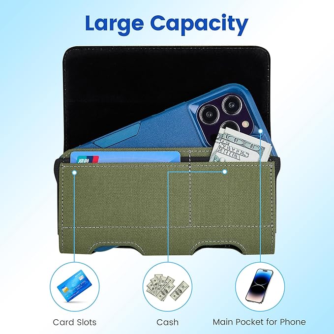 Mopaclle Nylon Cell Phone Holster - Image 3