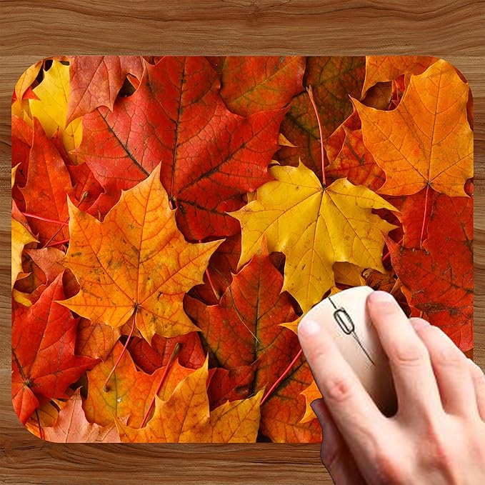 Fall Season Mouse Pad Mat Mousepad - Image 2