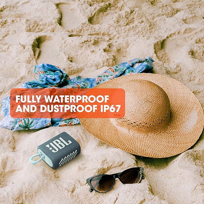 JBL Go 3 - Portable Mini Bluetooth Speaker, big audio and punchy bass, IP67 - Image 3