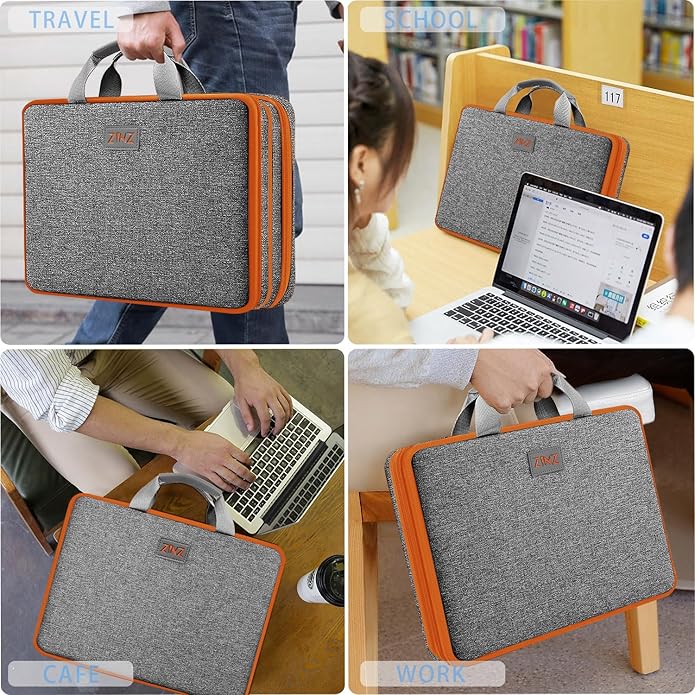 ZINZ Laptop Case Computer Sleeve Briefcase - Image 6