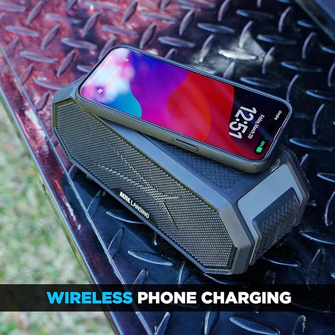 Altec Lansing Loud Portable Speakers Bluetooth Wireless Waterproof - Image 9