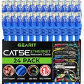 GearIT 24-Pack, Cat5e Ethernet Patch Cable 3 Feet by GEARit