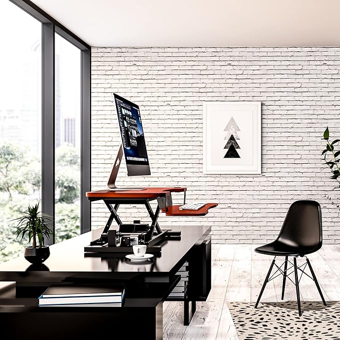 VERSADESK® PowerPro™ 40” x 24” Standing Desk Converter | 7.75” - Image 3