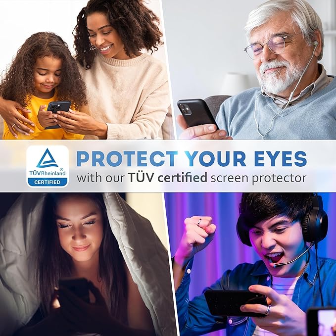 Deppa |2 Pack| Anti-Blue Light Screen Protector - Image 3