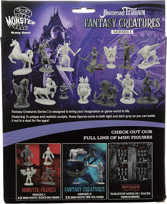 Monster Fantasy Creature Mini Action Figure Playset - Image 8