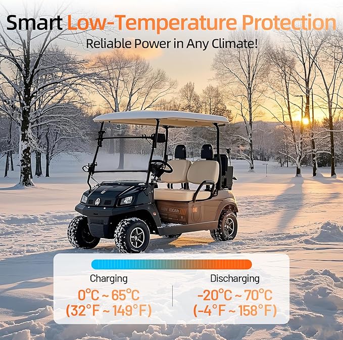 48V 100Ah Lithium Golf Cart Battery Group 8D - Image 8