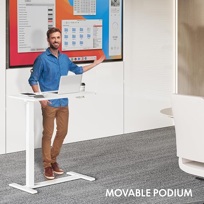 FLEXISPOT Mobile Standing Desk - Image 9