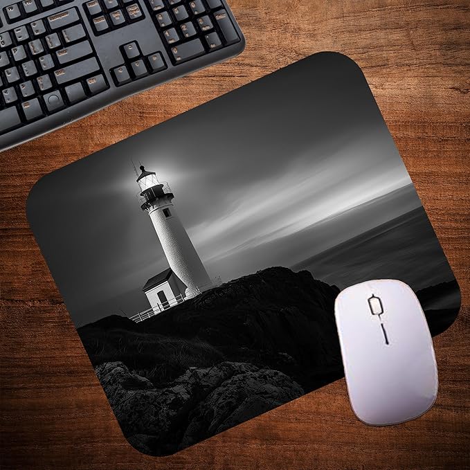 Coastal Shoreline Waves Sandy Beach Theme Mouse Pad Mat Mousepad - Image 4