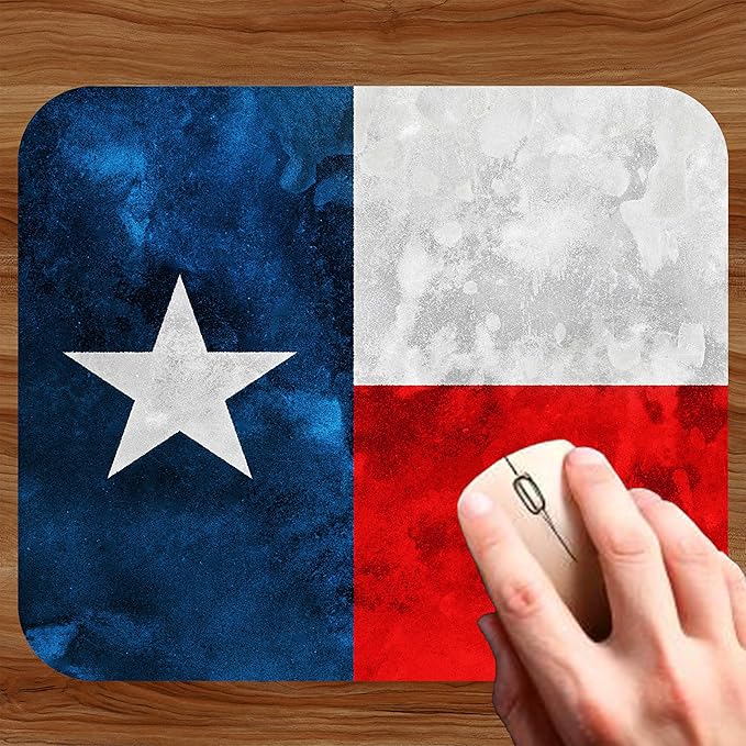 Texas State Flag Mouse Pad Mat Mousepad - Image 2