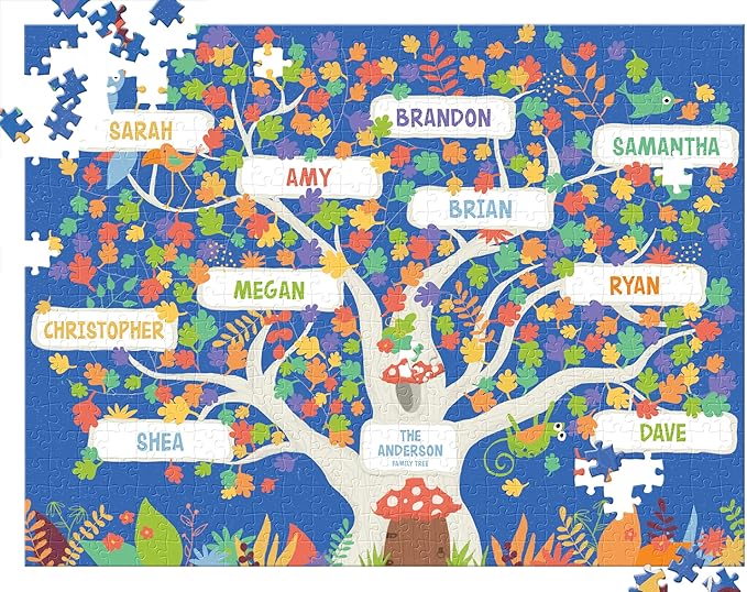 My Family Tree Personalized Puzzle by ISeeMePersonalizedChildrensBooks