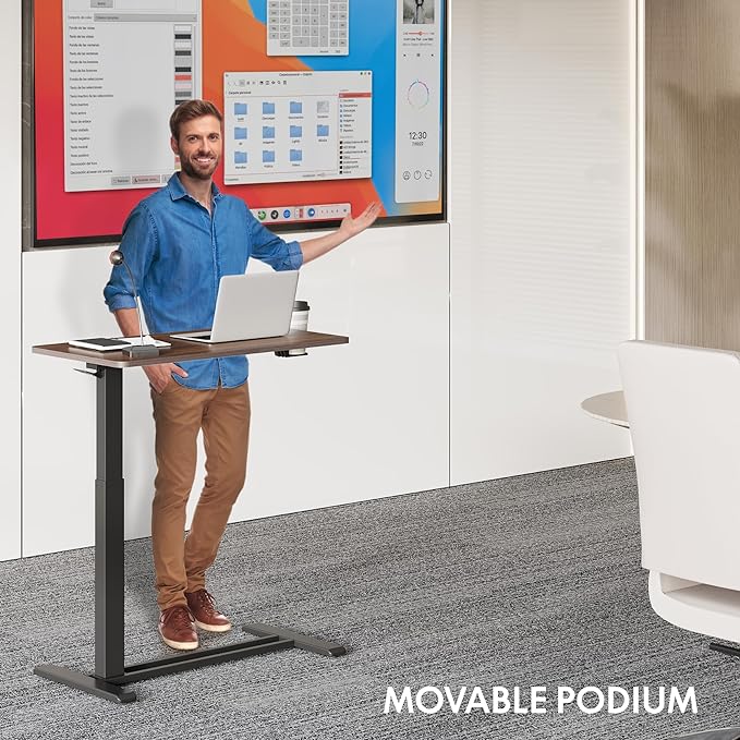 FLEXISPOT Mobile Standing Desk - Image 8