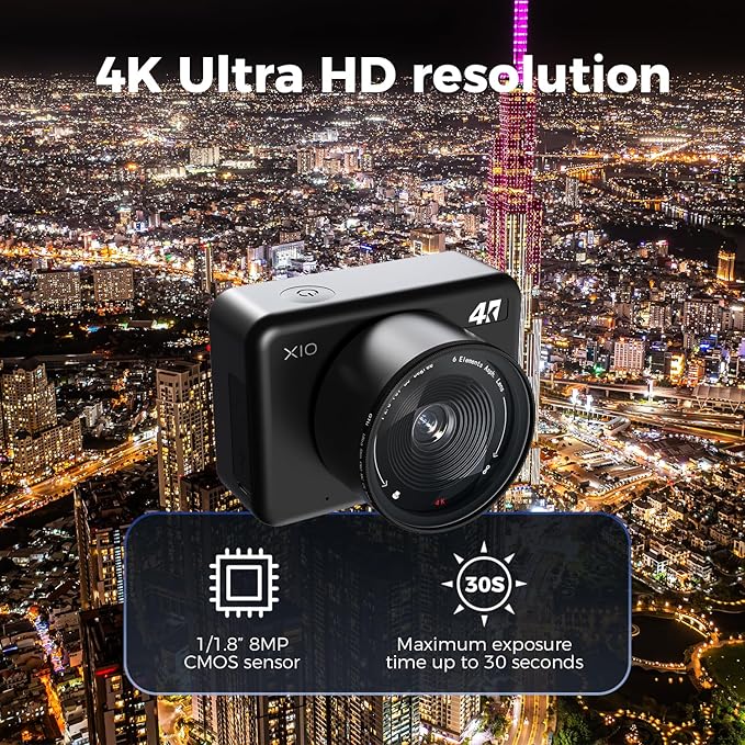 ATLI X10 4K Time Lapse Camera 30 FPS Video Wi-Fi App Control Ultra-Low Power - Image 4