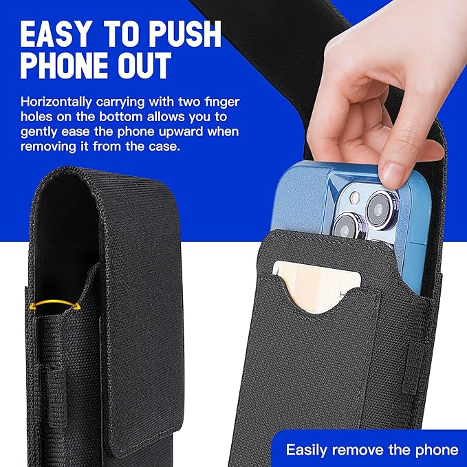 BECPLT for iPhone 17 Pro 16 Pro 16 15 Pro 14 13 Pro 12 Pro Belt Case Nylon - Image 4