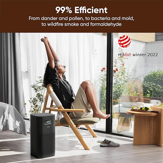 Wyze Air Purifier with Wildfire Filter, - Image 5