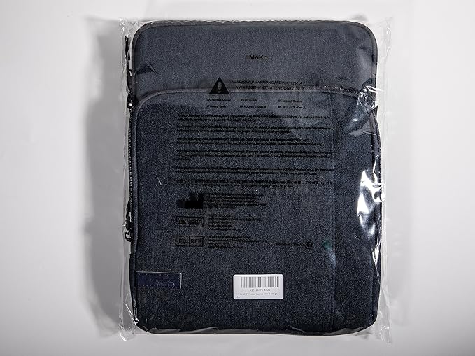 MoKo Laptop Sleeve Bag for 13.3-14 Inch, Notebook Carrying Case - Image 10